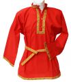 Cossack Shirt  Kosoworotka red+yellow