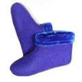 House Felt Boots Valenkim blue Gr��e 43
