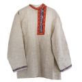 Cossack Shirt in cloth grey 