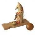 Holzspielzeug Maus- Handarbeiterin
